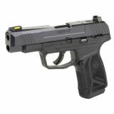 MAX-9, Striker Fired, Semi-automatic, Polymer Frame Pistol, Sub-Compact, 9MM, 4" Barrel, Black Oxide Finish, Front TFO Night Sight, Optics Ready, No Thumb Safety, 2 Magazines, (1)-12 Rounds and (1)-10 Rounds 03507