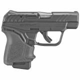 LCP II, Semi-automatic Pistol, Double Action Only, Compact, 22 LR, 2.75" Barrel, Nylon Frame, Black Finish, Hogue Grip Sleeve, Fixed Sights, 1-10Rd Magazine, Right Hand, Manual Safety 13714