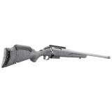 American Generataion II, Bolt Action Rifle, 243 Winchester, 22" Spiral Fluted Barrel, Threaded 5/8x24, Muzzle Brake, Cerakote Finish, Gunmetal, Gray Splatter Synthetic Stock, Manual Safety, Picatinny Rail, 3 Rounds, 1 Magazine 46904