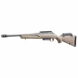 American Rifle Ranch, Generataion II, Bolt Action Rifle, 450 Bushmaster, 16.4" Barrel, 1:9.5 Twist, Threaded 5/8x24, Muzzle Brake, Cerakote Finish, Cobalt, Flat Dark Earth Splatter Synthetic Stock, Manual Safety, Picatinny Rail, 3 Rounds, 1 Magazine 4692