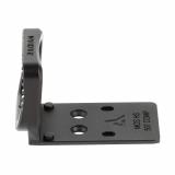 Guardian, Holosun 407/507 Optic Guard Mount, For Glock MOS, Anodized Finish, Black, Includes Stealth Back Up Iron Sights H0002