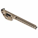 AX556, Billet Upper/Lower Set, Semi-Automatic, 556 NATO/223 Remington, Ambidextrous, Cerakote Finish, Flat Dark Earth, Includes Radian Talon Ambidextrous Safety, Hammer Pin, 17" MLOK Handguard R0398