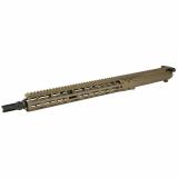 Complete Upper, 223 Wylde, 16" Barrel, 1:8 Twist, SilencerCo ASR Flash Hider, Mid Length Gas, 15" MLOK Handguard, Radian Raptor-SD Charging Handle, Radian Enhanced Bolt Carrier Group, Cerakote Finish, Brown, Fits AR-15 R0472