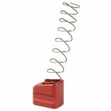 +5/+4 Magazine Extension, Aluminum, Anodized Finish, Red, Fits Glock 19/23 G19-ME-5-RED