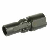 3-Lug Muzzle Device, 9MM, 5/8X24, Black Finish AC2609