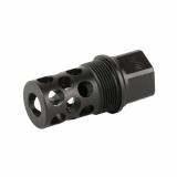 Compact Radial Brake, 30 Caliber, Fits 1/2X28, Compatible with SilencerCo Thread Over Mounts AC5232