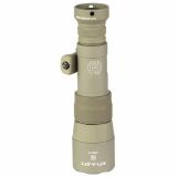M340C Scout Flashlight, Fits Picatinny, 500 Lumens, Anodized Finish, Tan, Z68 On/Off Tailcap, Includes MLOK Adapter M340DFT-TN-PRO