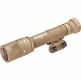 M640V Scout Pro Flashlight, LED, 350 Lumens White Light/120mW of IR, Tan Finish, 1913 Picatinny Mount installed, MLOK Mount included, Z68 On/Off Tailcap M640V-TN-PRO