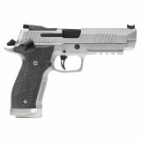 P226 XFIVE |9mm 5" Barrel, Optics Ready, Adjustable AX3 Trigger, Hogue G10 Piranha Grips, Extended Mag Catch / Takedown Lever, Alloy Magwell, Steel Frame, 3 20-Round Magazines, X5