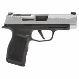 P365XL, Striker Fired, Semi-automatic, Polymer Frame Pistol, Sub-Compact, 9mm, 3.7" Barrel, Silver Slide, Black Frame, XRAY3 Day/Night Sights, Optics Ready, 12 Rounds, 2 Magazines 365XL-9-TXR3P