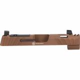 P365 Spectre Comp Slide Assembly, Compatible With 3.1" Barrel, Optic Ready, Integrated Compensator, Nitron Finish, Coyote Brown 8901048