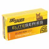 Elite Series, Varmint & Predator, 22-250 Remington, 40 Grain, HT, 20 Round Box E225VP40-20