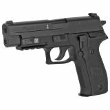 P226 MK-25 9mm |4.4 Inch Barrel Siglite Night Sights Black Nitron Slide Finish Black Grips, Three 15 Round Magazines, Anti Corrosion Coatings, Anchor Engraving