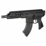 MCX, Rattler LT, Semi-automatic Pistol, 7.62X39, 7.75" Barrel, SIG QRD Flash Hider, Anodized Finish, Black, Ambidextrous Controls, M-LOK Handguard, 28 Rounds, 1 Magazine PMCX-762R-7B-LT