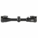 Buckmaster Hellfire, Rifle Scope, 3-9X40mm, Hellfire Buckmaster BDC Illuminated Reticle, 1" Main Tube, Second Focal Plane, 0.25 MOA Adjustments, Matte Finish, Black SOBM33004