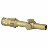 TANGO 6T, Rifle Scope, 1-6X24mm, First Focal Plane, DWLR 556 Illuminated Reticle, Capped Turrant, Flat Dark Earth, Includes Power Selector Throw Lever, Direct View Optic SOT61240