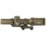 Tango MSR, Rifle Scope, 1-10X28, BDC10 Illuminated Reticle, Second Focal Plane, 34mm Main Body Tube, Matte Finish, Coyote Brown, Includes Alpha MSR Mount and Flip Back Covers SOTM11200