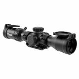 Tango MSR, Rifle Scope, 2-12X40mm, First Focal Plane, MOA Illuminated Milling 2.0 Reticle, 40mm Objective, 34mm Main Tube, Matte Finish, Black, 0.25 MOA Adjustment, Included Mount and Flip Lens Covers SOTM62000