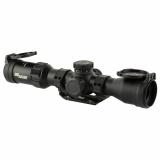 Tango MSR, Rifle Scope, 2-12X40mm, First Focal Plane, MRAD Illuminated Milling 2.0 Reticle, 40mm Objective, 34mm Main Tube, Matte Finish, Black, 0.1 MRAD Adjustment, Included Mount and Flip Lens Covers SOTM62001