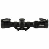 Tango MSR, Rifle Scope, 2-12X40mm, First Focal Plane, MRAD Illuminated Milling 2.0 Reticle, 40mm Objective, 34mm Main Tube, Matte Finish, Black, 0.1 MRAD Adjustment, Included Mount and Flip Lens Covers SOTM62001