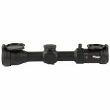 Whiskey 4, Rifle Scope, 2.5-10X42mm, Second Focal Plane, Quadplex Reticle, 42mm Objective, 30mm Main Tube, Matte Finish, Black, 0.25 MOA Adjustment,Included Flip Back Lens Cover SOW42003