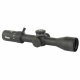 Whiskey 4 Rifle Scope, 3-12X44mm, 30mm Main Tube, Second Focal Plane, Hellfire Illuminated BDC, Matte Finish, Black SOW43002