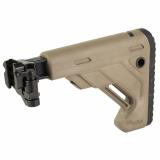 Folding and Telescoping Stock, Fits Sig MCX/MPX, 1913 Interface, Flat Dark Earth STOCK-X-FOLD-TELE-FDE