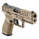 Echelon 4.0C, Semi-automatic, Striker Fired, Polymer Framed Pistol, Compact, 9MM, 4" Barrel, Cerakote Finish, Flat Dark Earth, Optics Ready Slide, Front Tritium Night Sight, Tactical U-Dot Rear, 10 Rounds, 2 Magazines EC9409FLC-U