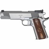 Model 1911-A1 Target 9mm 5 Inch Barrel Stainless Steel Finish Adjustable Target Sights Wood Grips 9 Round - CA Compliant