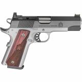 1911 Ronin AOS | 45ACP, 4" Barrel, Blued Finish, Wood Grips, 2 8 Rd Magazines, AOS Optics Ready, Optic Not Included