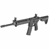 SAINT 5.56, Semi-automatic, AR| 223 Remington/556NATO, 16" Barrel, 1:8 Twist, Flash Hider Included, Black Finish, BCM Gunfighter Grip and Stock, 1 Mag, 30Rd, Mid-Length Gas System, 6lbs 11oz, Front/Rear Flip Sights, Picatinny Gas Block ST916556BM