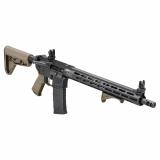 SAINT Victor, Semi-automatic, AR, 223 Remington/556NATO, 16" Barrel, 1:8 Twist, Mid-Length Gas System, Anodized Finish, Black, Olive Drab Green Magpul Furniture, 15" M-LOK Free Float Handguard, Flip Up Front and Rear Sights, 30 Rounds, 1 Magazine STV9165