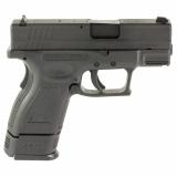 XD9, Defender Series, Striker Fired, Sub Compact, 9MM, 3" Barrel, Polymer Frame, Black Finish, Fixed Sights, 1 Magazine, 16Rd XDD9801HC