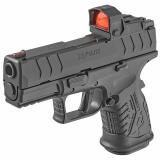 XDM Elite Compact OSP | 10MM, 3.8" Barrel, Black, Fiber Optic Front Sight and Tactical Rack U-Dot Rear Sight, 11 Rounds, 2 Magazines, Includes HEX Dragonfly Optic XDM