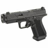 MR920P, 9mm, Black Frame, ELITE Slide Optic Black, Spiral Compensated Barrel Black, SS Rod, Grn Trit 1D