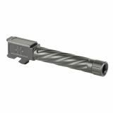 Match Grade, 4.5" Threaded Barrel, Spiral Fluted, 9MM, Fits Shadow Systems MR/XR Models, Nitride Finish, Black SG9C-02-03TSPL-NIT
