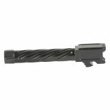 Match Grade, 4.5" Threaded Barrel, Spiral Fluted, 9MM, Fits Shadow Systems MR/XR Models, Nitride Finish, Black SG9C-02-03TSPL-NIT