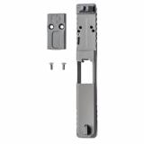 Gen 3, Multi-Optic Complete Slide Assembly, For Glock Gen 3 Compact Frames or Other Compatible Frames, Compatible with Gen 3 Glock Barrel or Shadow Systems MR/XR920 Barrel, Matte Nitride Finish, Black, Will Not Fit Shadow Systems Frames (MR/DR/XR/CR920)