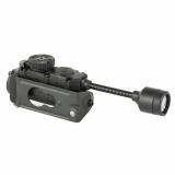 Sidewinder Stalk, Military Helmet Light System w/Flexible Stalk, 76 Lumens, 12-200 Candela, 5.6 Hours of Run Time on High, 95 Hours of Run Time on Lovteries, Black 14311