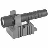 Strion LED Rechargeable Flashlight With AC/DC Charger 260 Lumens Black