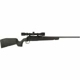Axis XP, Bolt Action Rifle, 22-250 Remington, 22" Sporter Contour Barrel, Matte Finish, Black, Polymer Stock, 1 Magazine, 4 Rounds, Includes 3-9x40 Scope 32002