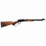 Revel DLX, Lever Action, 22 LR, 18" Carbon Steel Barrel, Medium Profile, Satin Finish, Black, Oversize Loop, Stippled Pistol Grip, Rubber Butt Pad, Adjustable Sights, Walnut Stock, 12 Rounds 46020