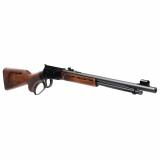 Revel DLX, Lever Action, 22 LR, 18" Carbon Steel Barrel, Medium Profile, Satin Finish, Black, Oversize Loop, Stippled Pistol Grip, Rubber Butt Pad, Adjustable Sights, Walnut Stock, 12 Rounds 46020