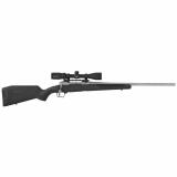 110 Apex Storm XP, Bolt Action, 30-06 Springfield, 22" Barrel, Stainless Finish, Synthetic Stock, 4Rd, Accutrigger, Detachable Box Magazine, 3-9x40 Vortex Crossfire II, Right Hand 57352
