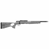 B17 Timberlite Thumbhole, Bolt Action Rifle, 17HMR, 18" Carbon Wrapped Threaded Barrel, Gray Ambidextrous Thumbhole Stock, Matte Finish, Black, 10 Rounds 70818