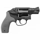 M&P Bodyguard Revolver 38 Special, 1.9" Barrel, Double Action Only, Alloy Frame, Black Finish, Grey Polymer Grips, 5Rd, Crimson Trace Laser, Fixed Sights 12058