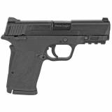 M&P9 SHIELD EZ M2.0| 9 MM, Semi-automatic Pistol, Internal Hammer Fired, Compact, 3.675" Barrel, Polymer Frame, Black Finish, 3-Dot Sights, Grip/Thumb Safety, 8Rd, 2 Magazines 12436