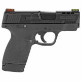 Shield M2.0 Performance Center Ported, Semi-automatic, Striker Fired, Compact, Performance Center Tuned Action, 45ACP, 3.3" Ported Barrel, Polymer Frame, Black Armornite Finish, 6 & 7Rd, 2 Magazines, Cleaning Kit Included, No Thumb Safety, HiViz Fiber Op