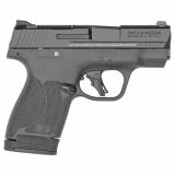 Shield Plus, Striker Fired, Micro-Compact, 9MM, 3.1" Barrel, White Dot Sights, Polymer Frame, Thumb Safety, Flat Face Trigger, 2 Mags, 1-10Rd 1-13Rd, Black 13246