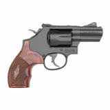 Performance Center Model 19 Carry Comp |357 Magnum, 2.5" Barrel, Tritium Front Night Sight, Matte Finish, Black, DA/SA, Metal Frame Revolver K-Comp 6 Rounds 13323